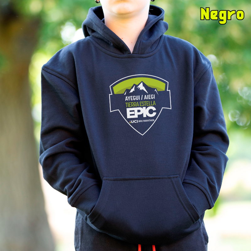Sudadera Niño Con Capucha - Epic Escudo