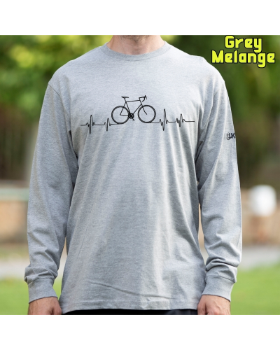 Camiseta Hombre Manga Larga - BICI LATIDO
