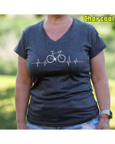 Camiseta Mujer manga corta - BICI LATIDO