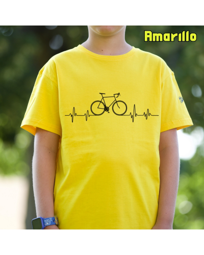 Camiseta niño manga corta - BICI LATIDO