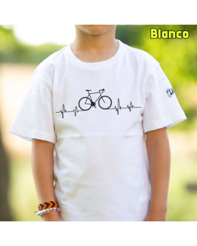Camiseta niño manga corta - BICI LATIDO