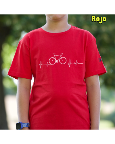 Camiseta niño manga corta - BICI LATIDO