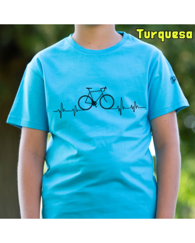 Camiseta niño manga corta - BICI LATIDO
