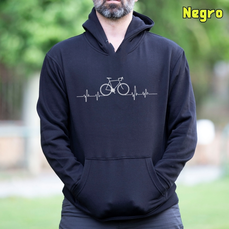Bici Latido - Sudadera Hombre Con Capucha