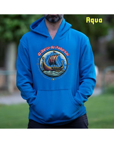 Sudadera hombre con capucha EL BARCO DE PEDERSEN – La Kamiseta K Buskas