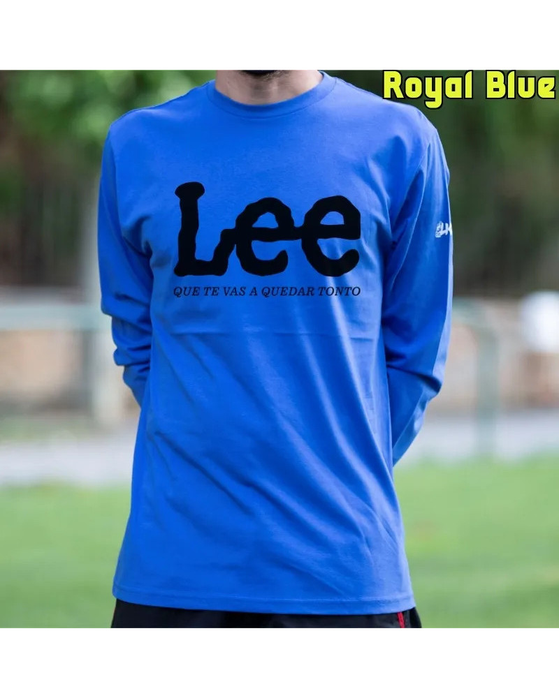 Lee - Camiseta Hombre Manga Larga