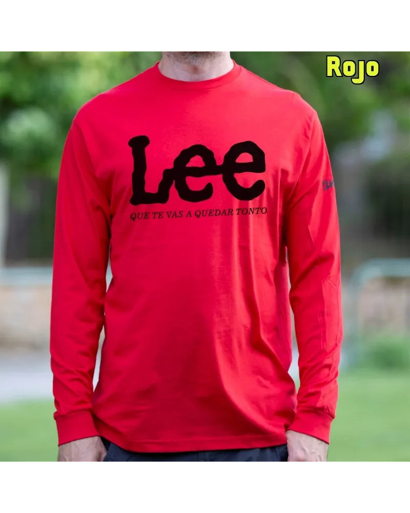 Lee - Camiseta Hombre Manga Larga
