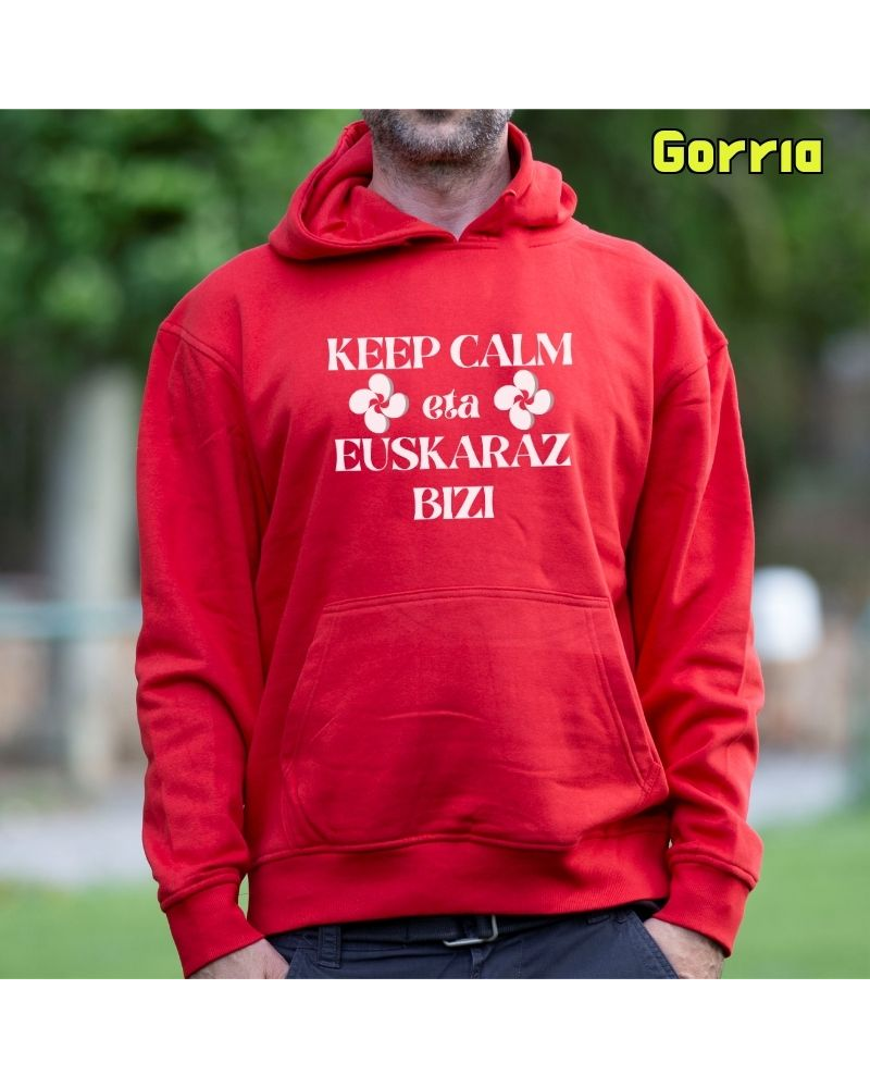 Gizonezkoen Txanodun Jertsea - KEEP CALM EUSKARAZ BIZI