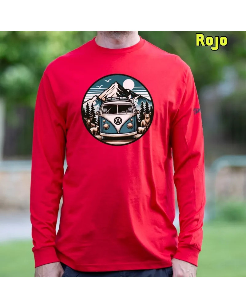 Nature Connection - Camiseta Hombre Manga Larga