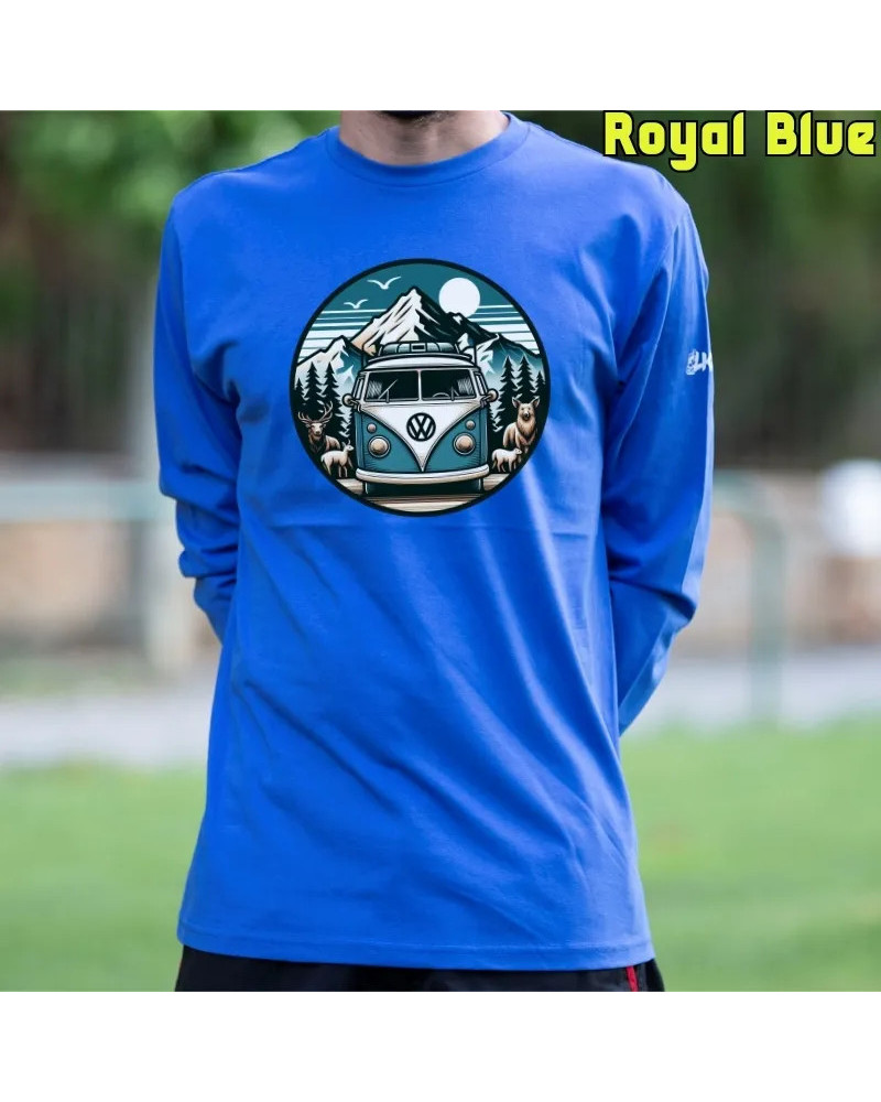 Camiseta Hombre Manga Larga - Nature Connection