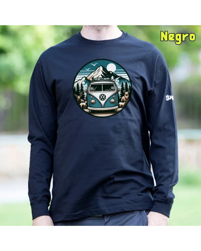 Camiseta Hombre Manga Larga - Nature Connection