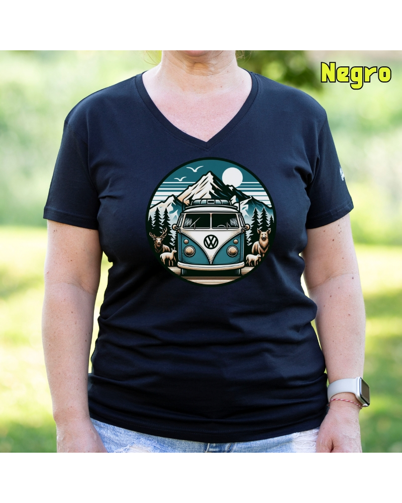 Camiseta Mujer manga corta - Nature Connection