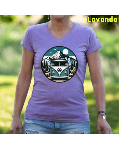 Camiseta Mujer manga corta - Nature Connection