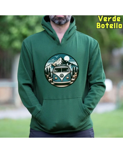 Sudadera hombre con capucha - Nature Connection