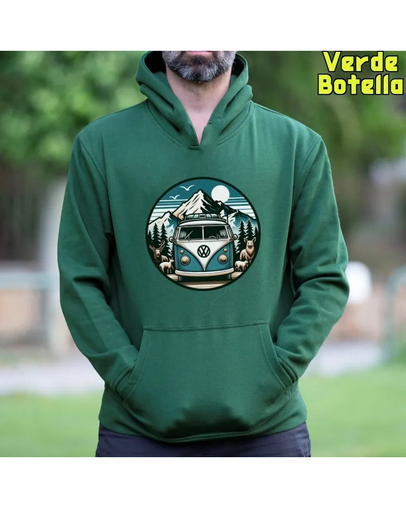 Sudadera hombre con capucha - Nature Connection