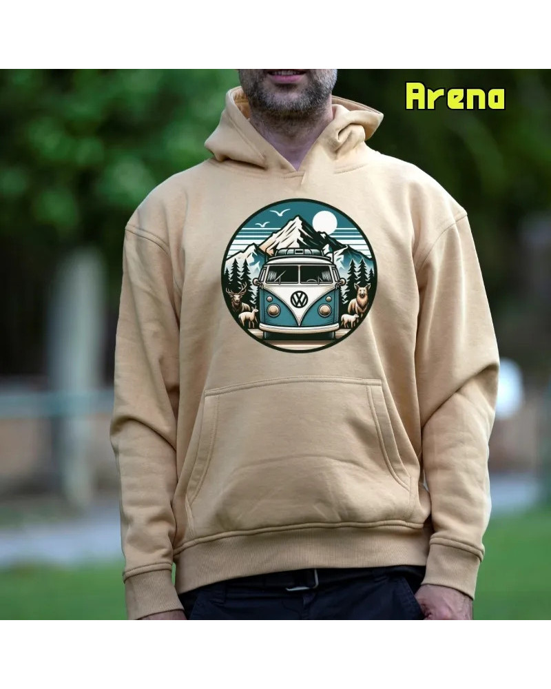 Sudadera hombre con capucha - Nature Connection