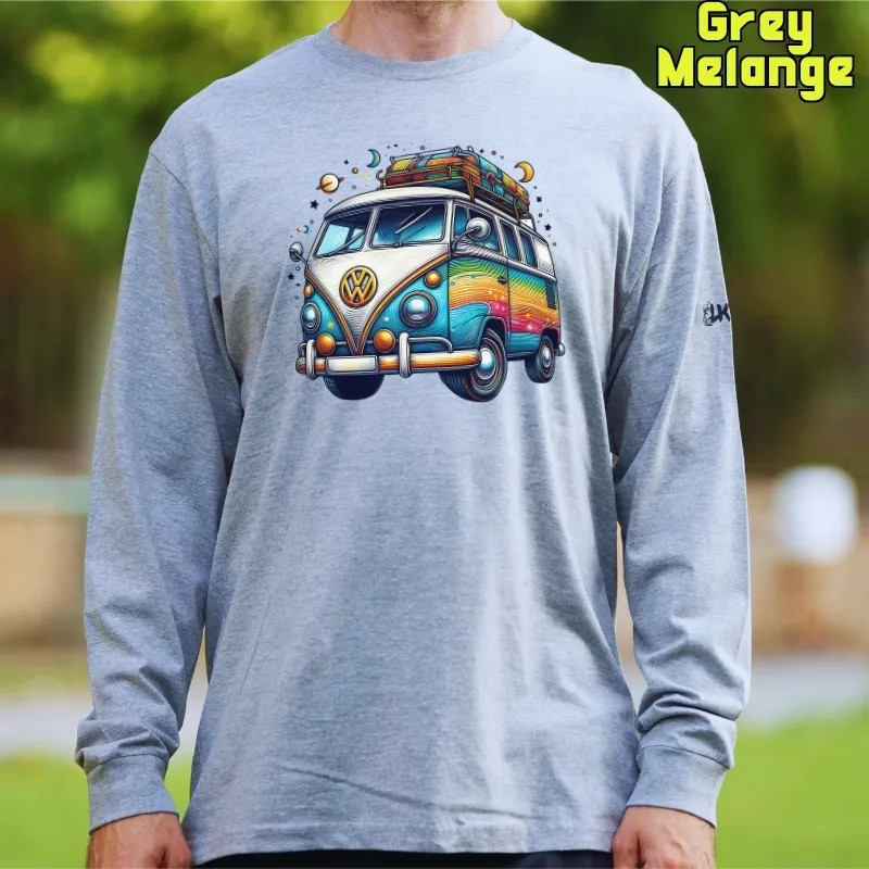 Love Van - Camiseta Hombre Manga Larga