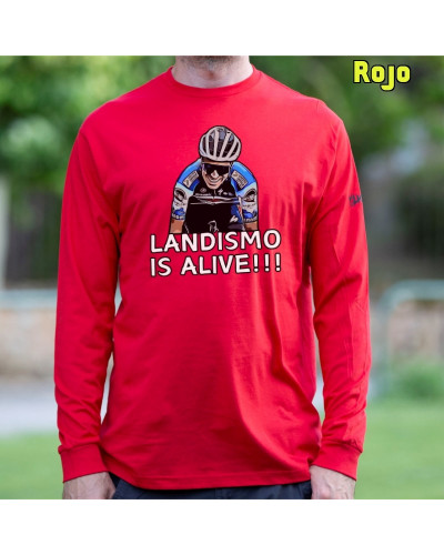 Camiseta Hombre Manga Larga - Landismo Is Alive
