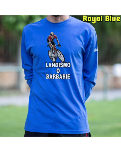 Landismo O Barbarie - Camiseta Hombre Manga Larga