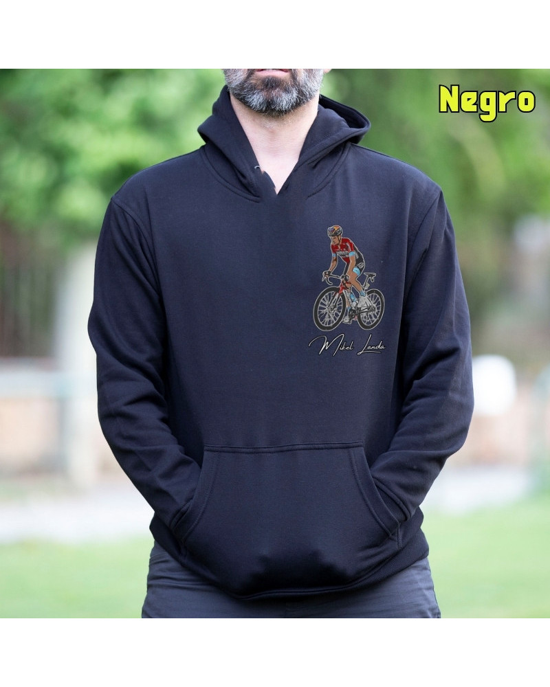 Sudadera hombre con capucha Landa – La Kamiseta K Buskas